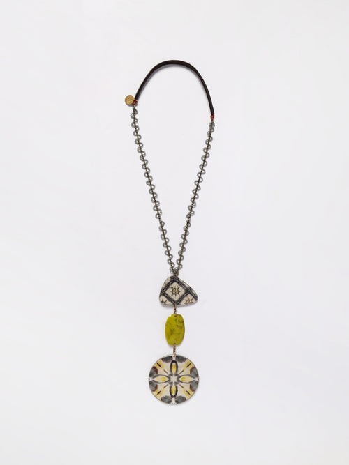 Collana floral resin