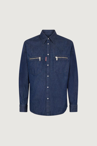 DSQUARED2-S74DM1009D30029 470-Biker Shirt