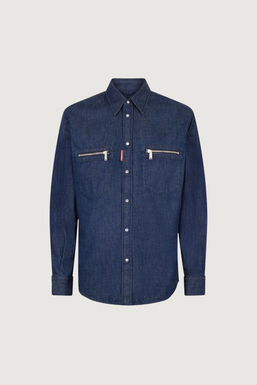 DSQUARED2-S74DM1009D30029 470-Biker Shirt
