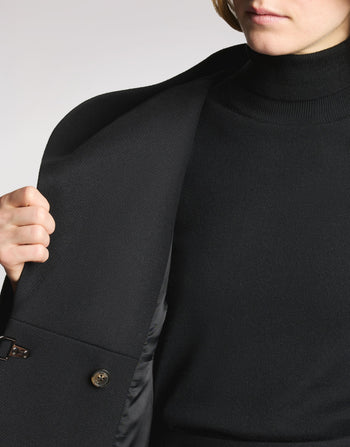 FAY-NAW54533110YMV B999-HOODED COAT FODERATO + GANCIO