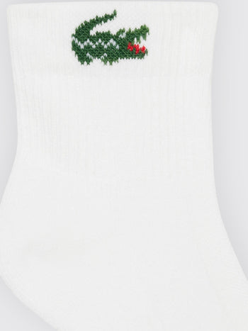 LACOSTE-RA9184 001-Confezione di 3 paia di calzini corti