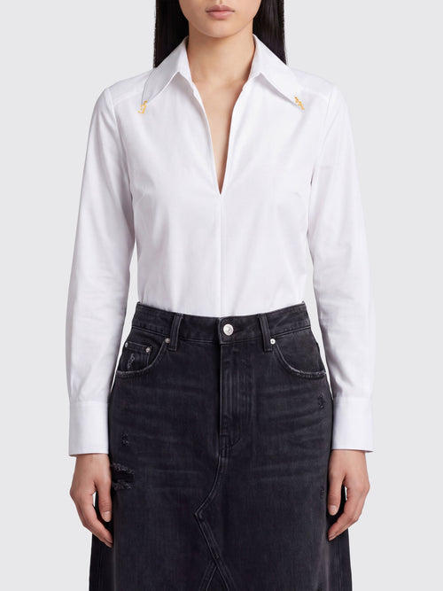 ELISABETTA  FRANCHI-CA19366E2 100-WOMEN'S BLOUSE