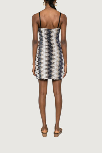 MISSONI-DS26SG3XBR015J S72RA-SLEEVELESS SHORT DRESS