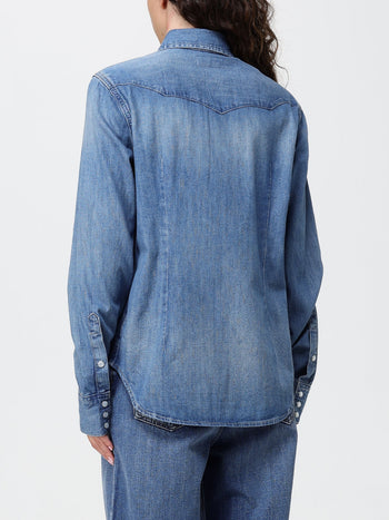 POLO RALPH LAUREN DONNA-211969402 001-DENIM SHIRT 