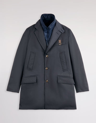 FAY-NAM53530500XLB U807-DRIVING DB COAT PADDED 