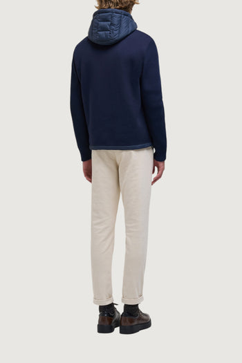 COLMAR-110000128ZX 68-MULTI MATERIAL HOODIE JACKET 