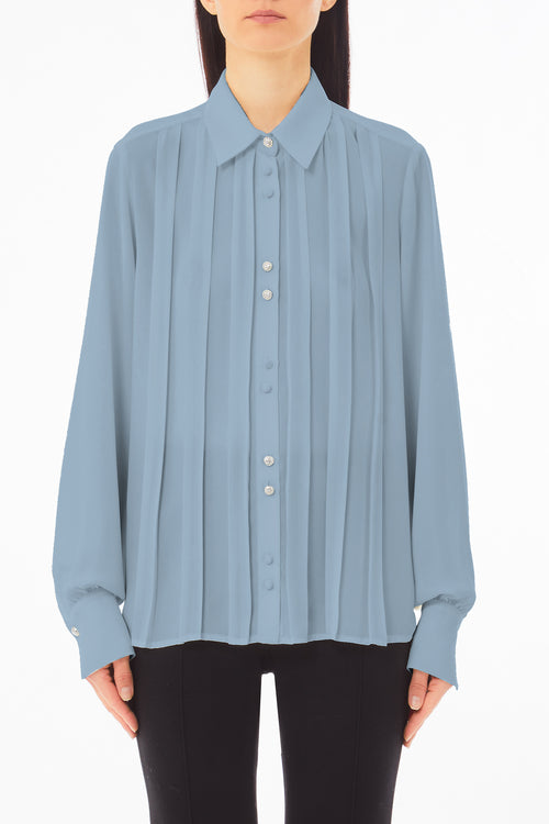 Ecs camicia con pieghe