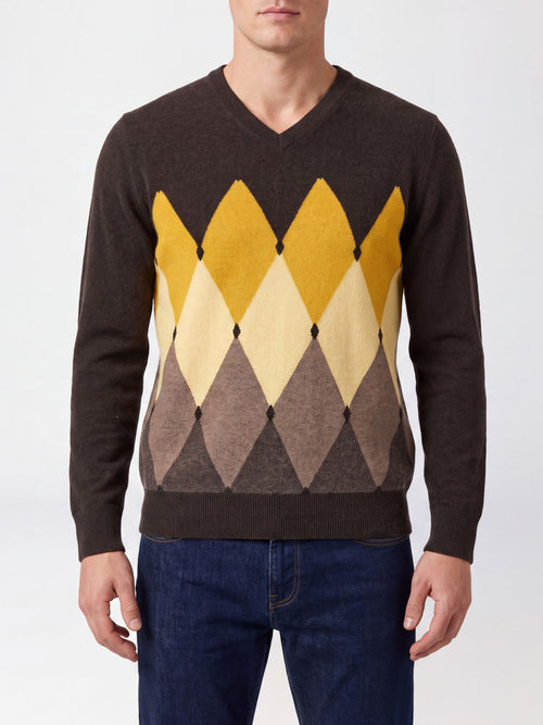 BALLANTYNE-B2P00112KA8 94549-V NECK PULLOVER