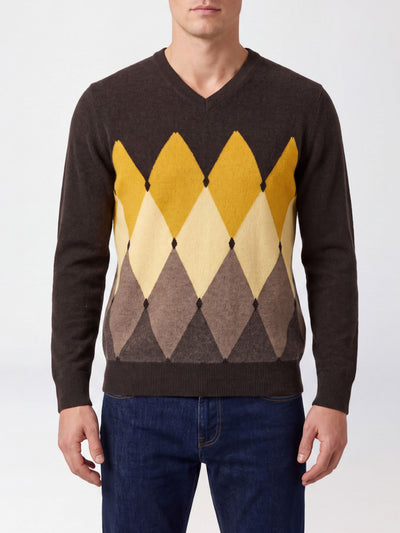 BALLANTYNE-B2P00112KA8 94549-V NECK PULLOVER