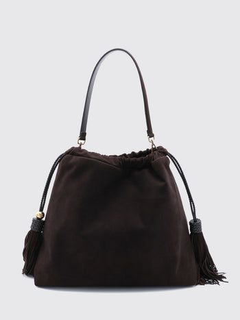 ETRO DONNA-WP1B0036AE11M M0682-Shoulder Bag Kalispera L Patch Suede 37,5x35,5x