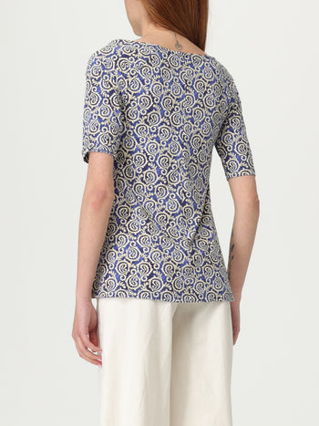 T-shirt summer coral - 2