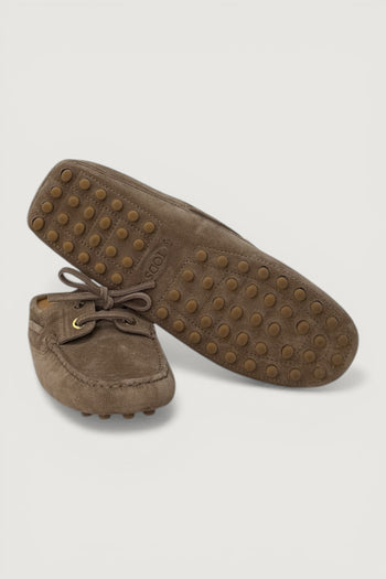 TOD'S-XXW22L0KB70M8W C413-GOMMINO 22L SABOT MOCASSINO BARCA