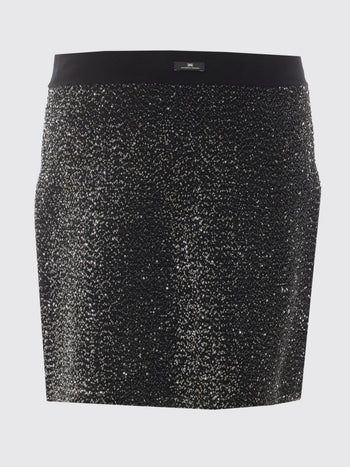 ELISABETTA  FRANCHI-GK29A66E2 X16-WOMAN'S KNITTED SKIRT