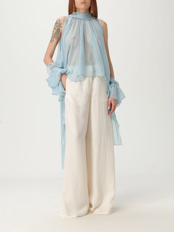 Washed gabardine pants - 2