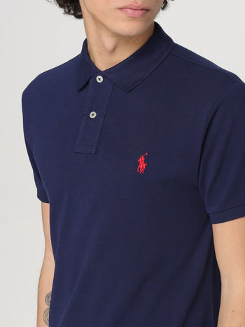 POLO RALPH LAUREN UOMO-710795080 007-Polo in piqué Slim-Fit