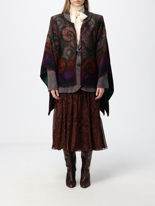 ETRO DONNA-WRBD0029AK14O X0893-WOMEN'S REVERSIBLE CAPE