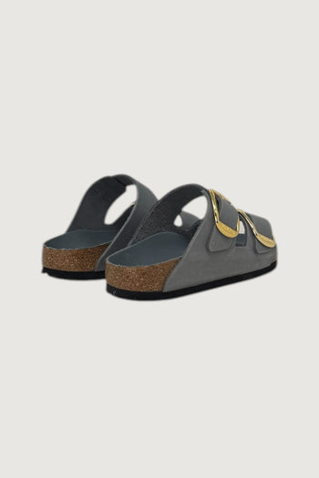 BIRKENSTOCK-1032071 GRAY-ARIZONA BIG BUCKLE 