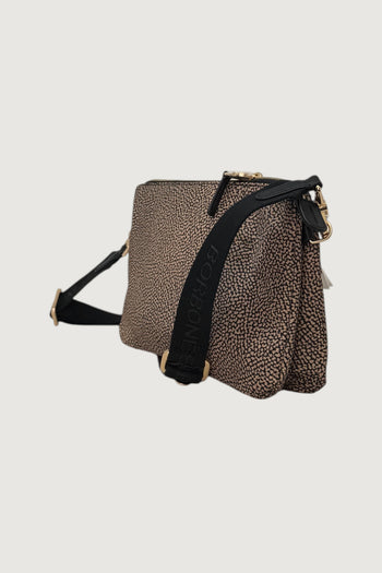 BORBONESE-91010342X95 X11-BORSA CROSSOVER 