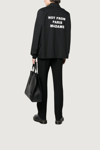 DRòLE DE-JT183PA014 BL-La Veste Slogan