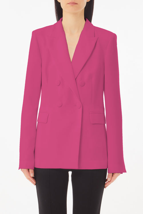 Giacca slim doppiopetto