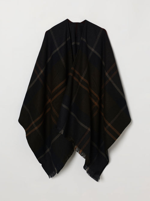 BARBOUR-LSC0502 TN43-BLAIR TARTAN SERAPE   