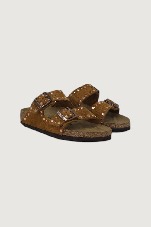 BIRKENSTOCK-1031731 MINK -ARIZONA RIVET