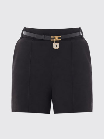 ELISABETTA  FRANCHI-SH00666E2 110-WOMEN'S SHORT WITH BELT