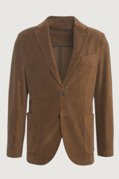 Blazer corduroy cioccolato