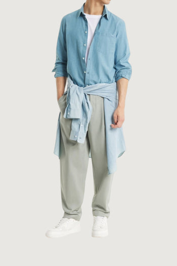 MAISON KITSUNE'-QM00412WC5006 0434-PROFILE FOX REGULAR SHIRT