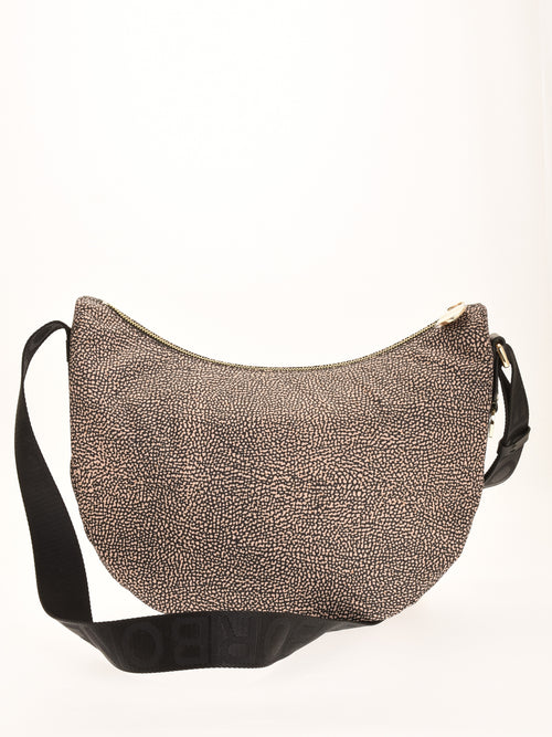 BORBONESE-934108I15 X11-LUNA BAG MIDDLE 