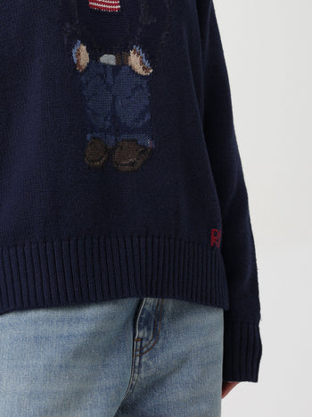 POLO RALPH LAUREN DONNA-211927070 001-BEAR PULLOVER 