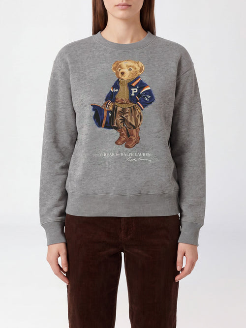 POLO RALPH LAUREN DONNA-211B17788 001-FELPA  BEAR 