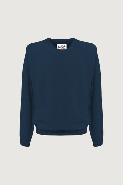 SAINTBARTH MC2-REGE011 00044M-REGENT LAMBSWOOL62 NIGHT BLUE