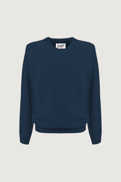SAINTBARTH MC2-REGE011 00044M-REGENT LAMBSWOOL62 NIGHT BLUE