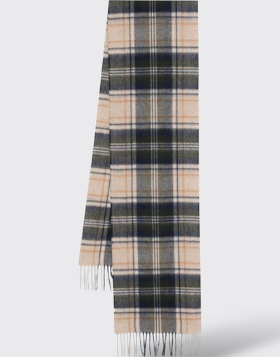 Nuova sciarpa in tartan a quadri
