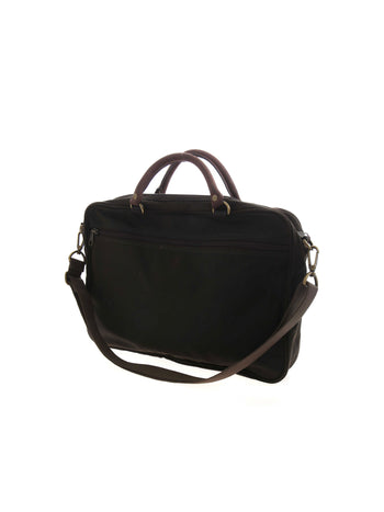 Wax leather briefcase - 2