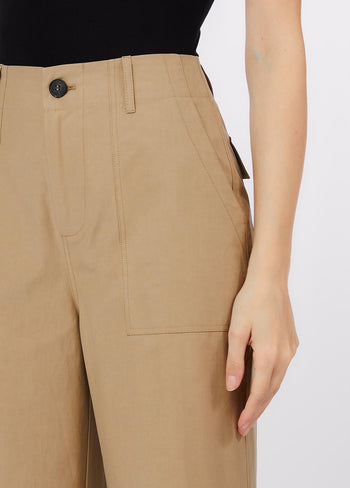 LIU JO WHITE-WA6389T398A 51213-PANT.CHINO CO TENCEL