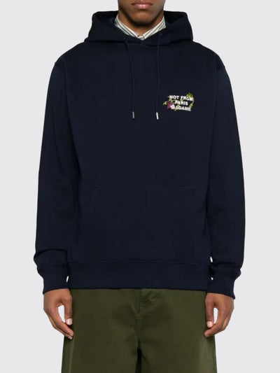 DRòLE DE-LHO208CO127 NY-Vine Embroidered Slogan Hoodie