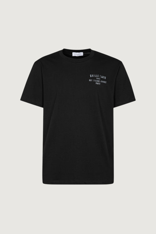 GAELLE-GAABM01682 NE01-T-SHIRT STAMPA FRONTE/RETRO
