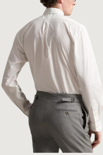 Camicia in popeline stretch custom-fit - 3