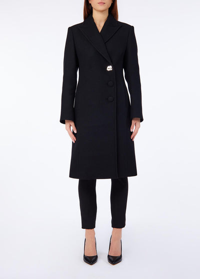 LIU JO COLLECTION-CF6209T3575 22222-ECS CAPPOTTO LUNGO FITTATO