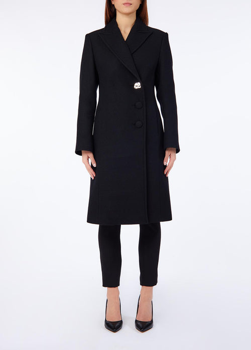 LIU JO COLLECTION-CF6209T3575 22222-ECS CAPPOTTO LUNGO FITTATO