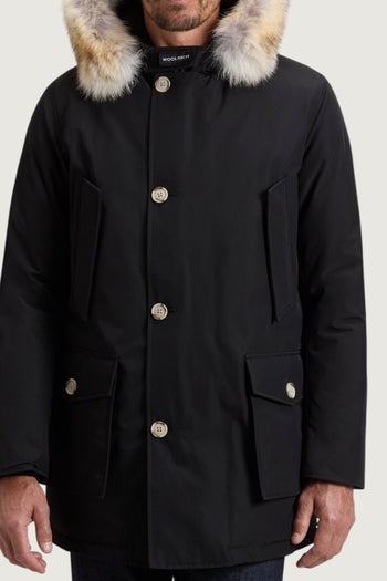 WOOLRICH-CFW00U482MBUT0001 BLK-ARCTIC DETACHABLE FUR PARKA 