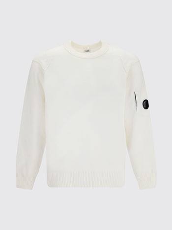 CP COMPANY-RFCMKN707A110149A 103-KNITWEAR IN LAMBSWOOL GRS