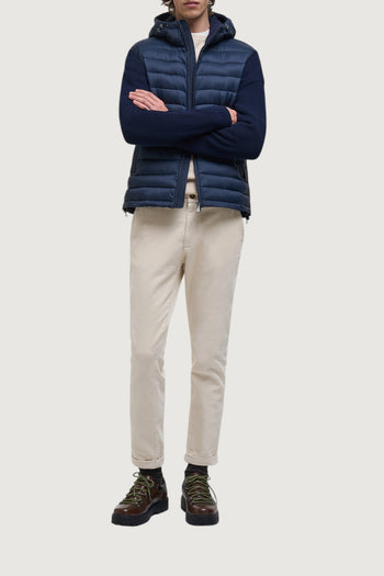COLMAR-110000128ZX 68-MULTI MATERIAL HOODIE JACKET 