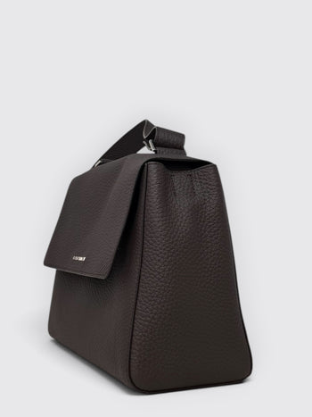 ORCIANI-BT2006SOF TMORO -Borsa a spalla media Sveva Soft in pelle con traco