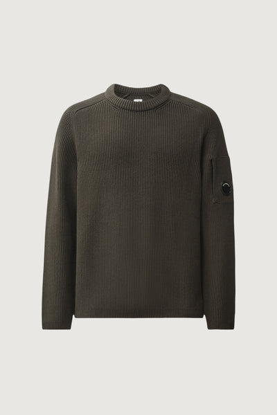 CP COMPANY-21CMKN101A006608A 985-FULL RIB COTTON CREWNECK 