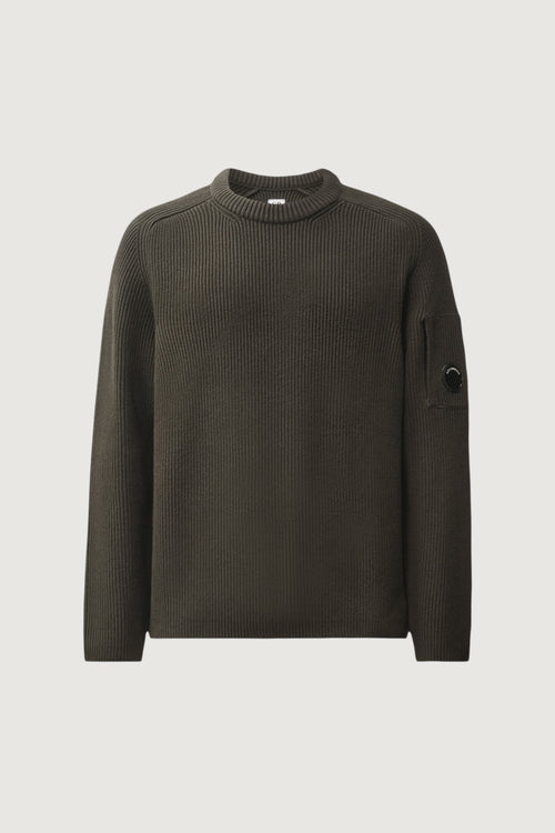 CP COMPANY-21CMKN101A006608A 985-FULL RIB COTTON CREWNECK 