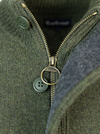 BARBOUR-MKN0731 GN73-ESSENTIAL PATCH ZIP