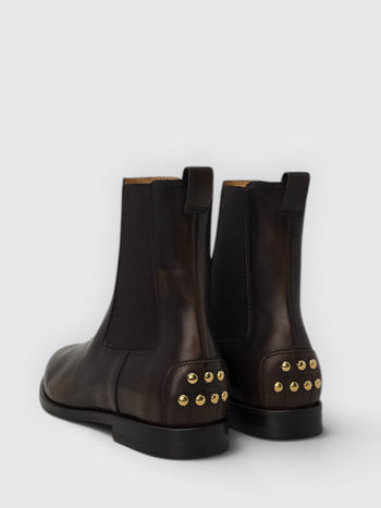 TOD'S-XXW07M0KO20VFQ S600-CUOIO 07M TRONCH.ELAST.GOMMINI MET